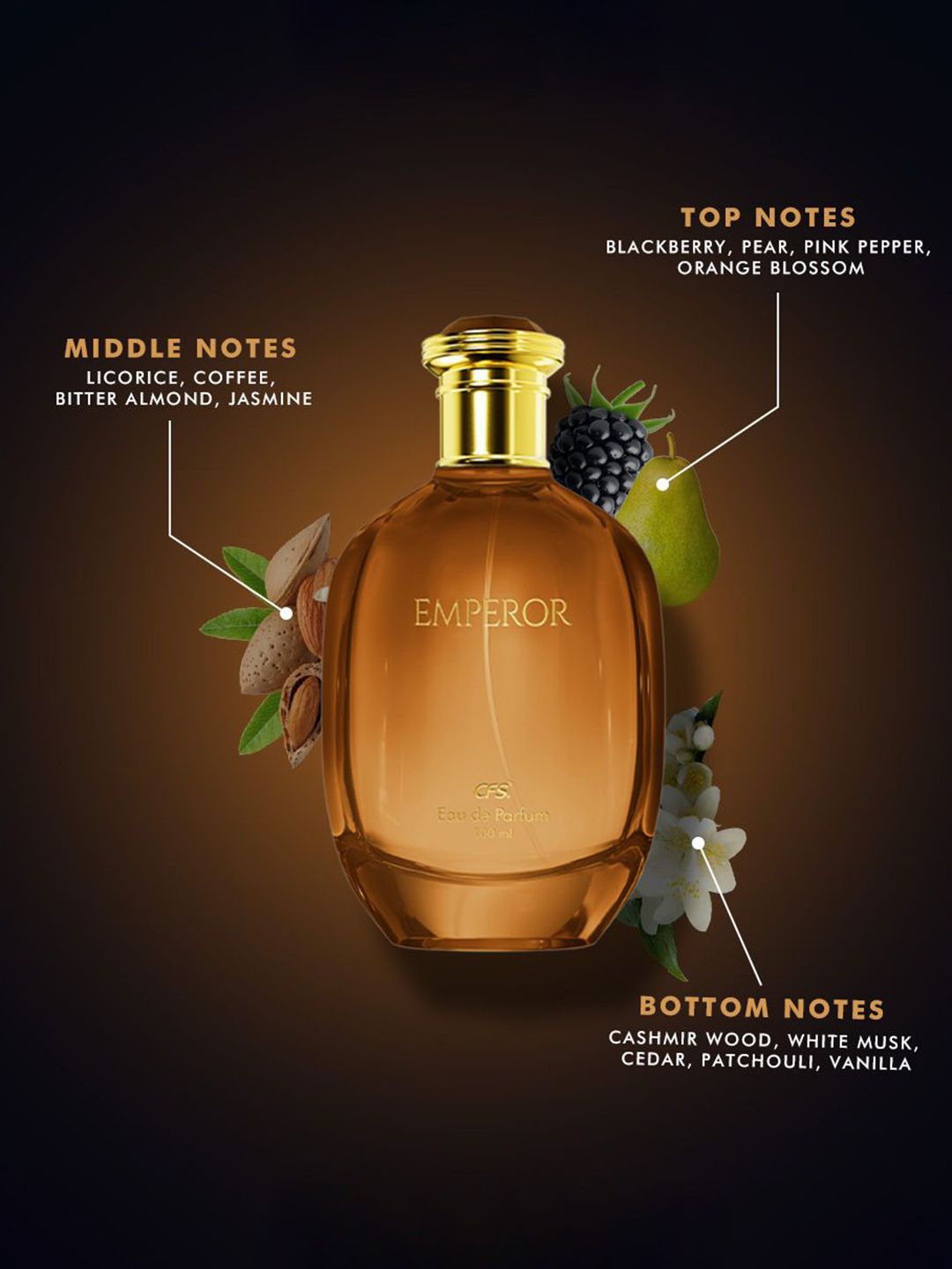 CFS Eau de Parfum Emperor - Emperor EDP Brown